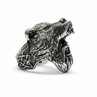 SYGNET BERSERKER BERSERKIR BERSERK WIKING NIEDŹWIEDŹ STAL SZLACHETNA