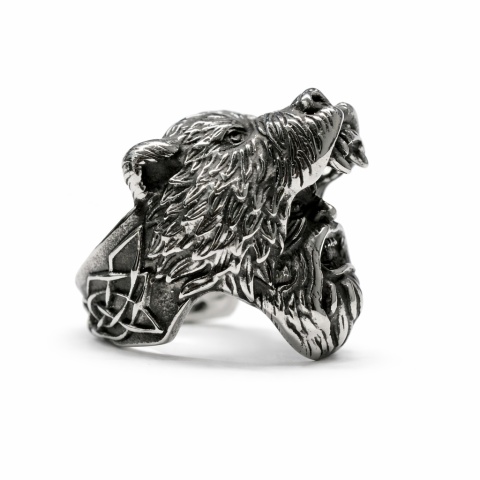 SYGNET BERSERKER BERSERKIR BERSERK WIKING NIEDŹWIEDŹ STAL SZLACHETNA
